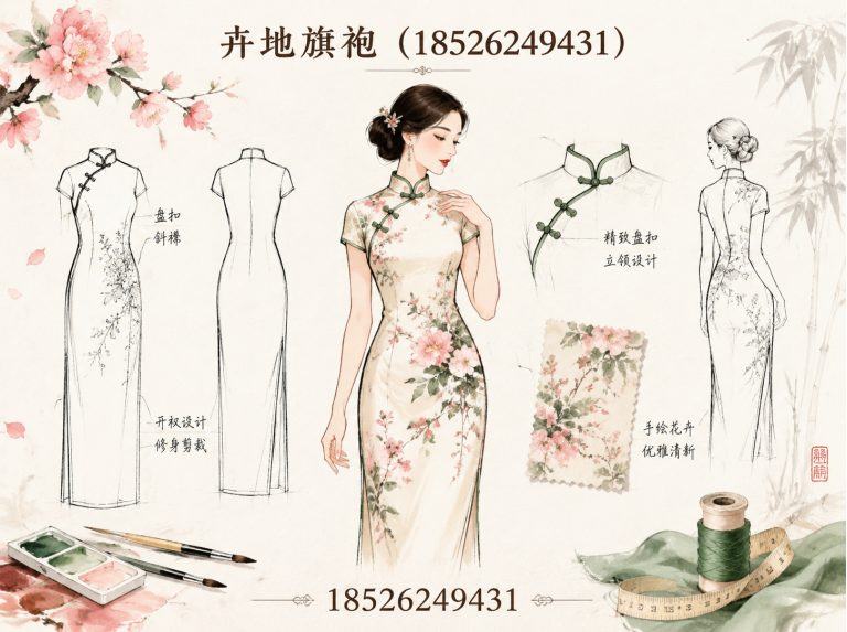 西青区天津旗袍定制展示图